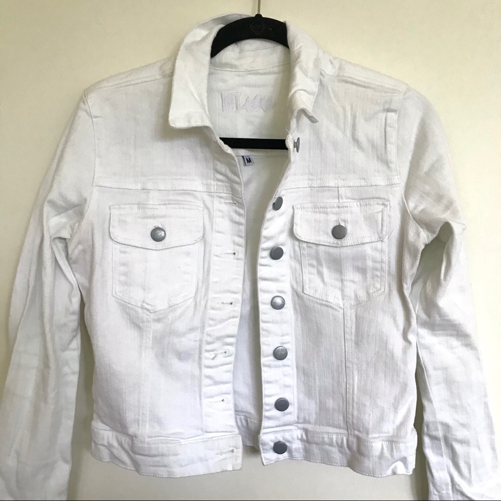 White Jean Jacket